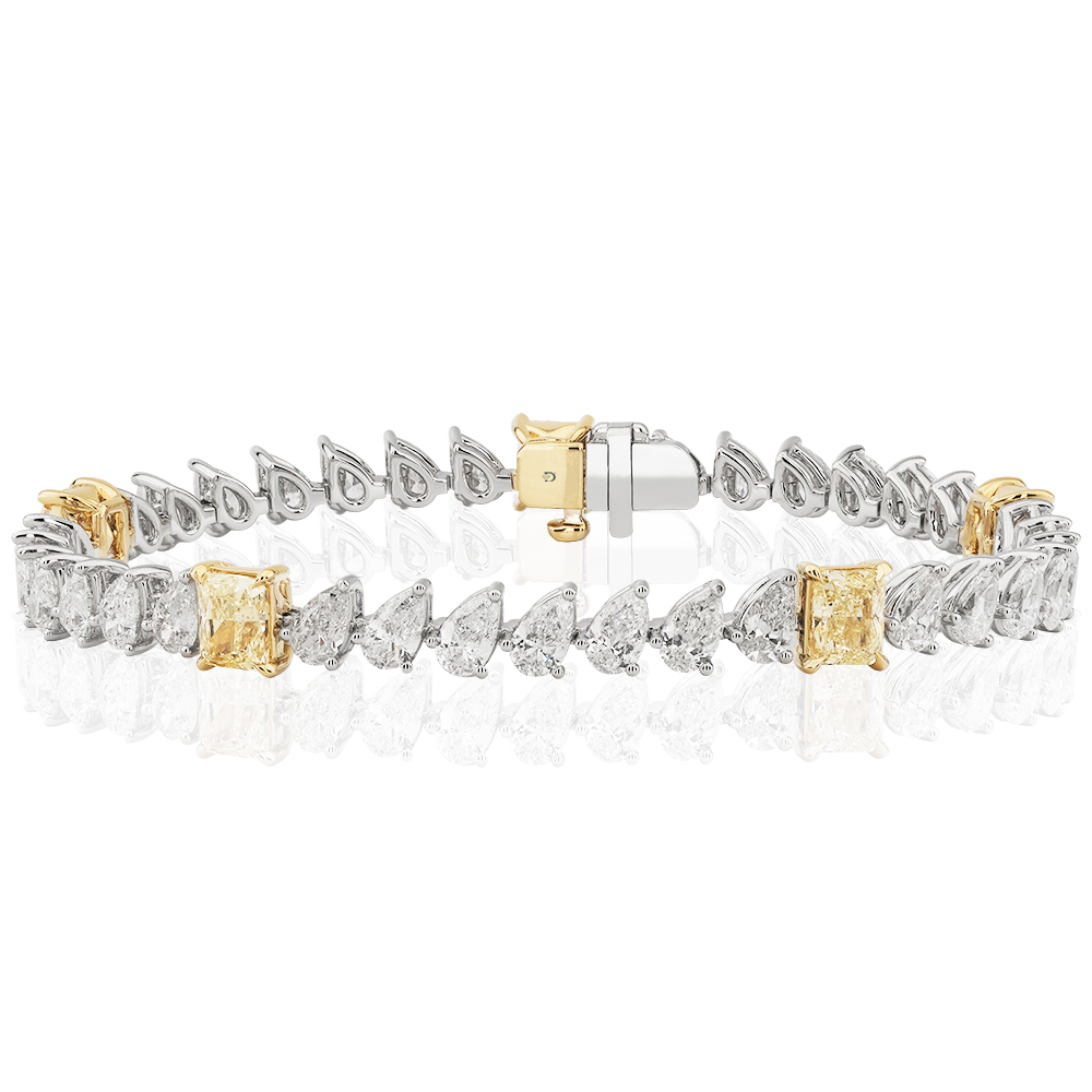 BPV0005-0001.jpg 15,21 Karat Pırlanta Fancy Bileklik - Görsel 1