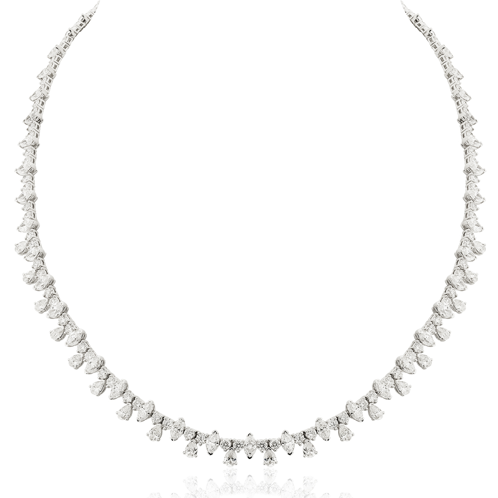 GPF0042-0001.jpg 8,96 Karat Pırlanta Tasarım Gerdanlık - Görsel 1