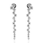2,99 Karat Pırlanta Tasarım Küpe