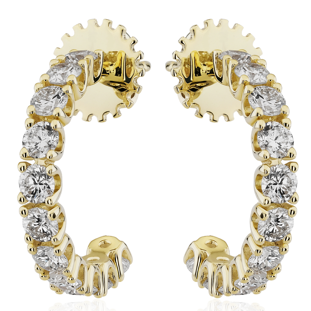 KPF0241-0001.jpg 2,14 Karat Pırlanta Tasarım Küpe - Görsel 1