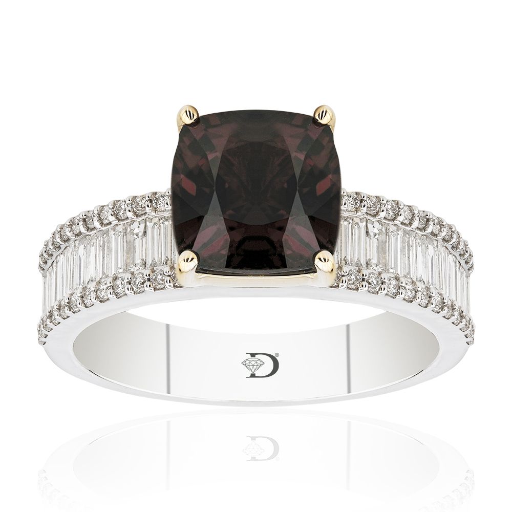 YPR0075-0001.jpg 3,16 Karat Pırlanta Spinel Yüzük - Görsel 1