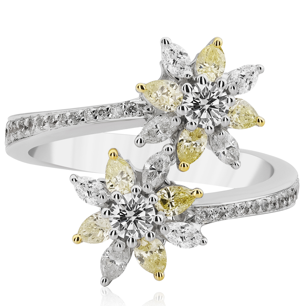 YPV0009-0001.jpg 1,23 Karat Pırlanta Fancy Yüzük - Görsel 1